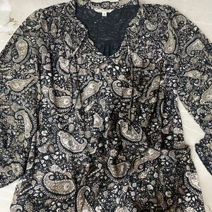 Lucky brand size medium blouse never worn